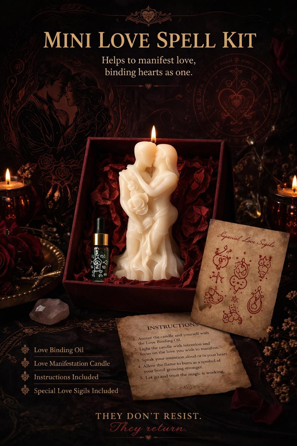 Mini Love spell kit
